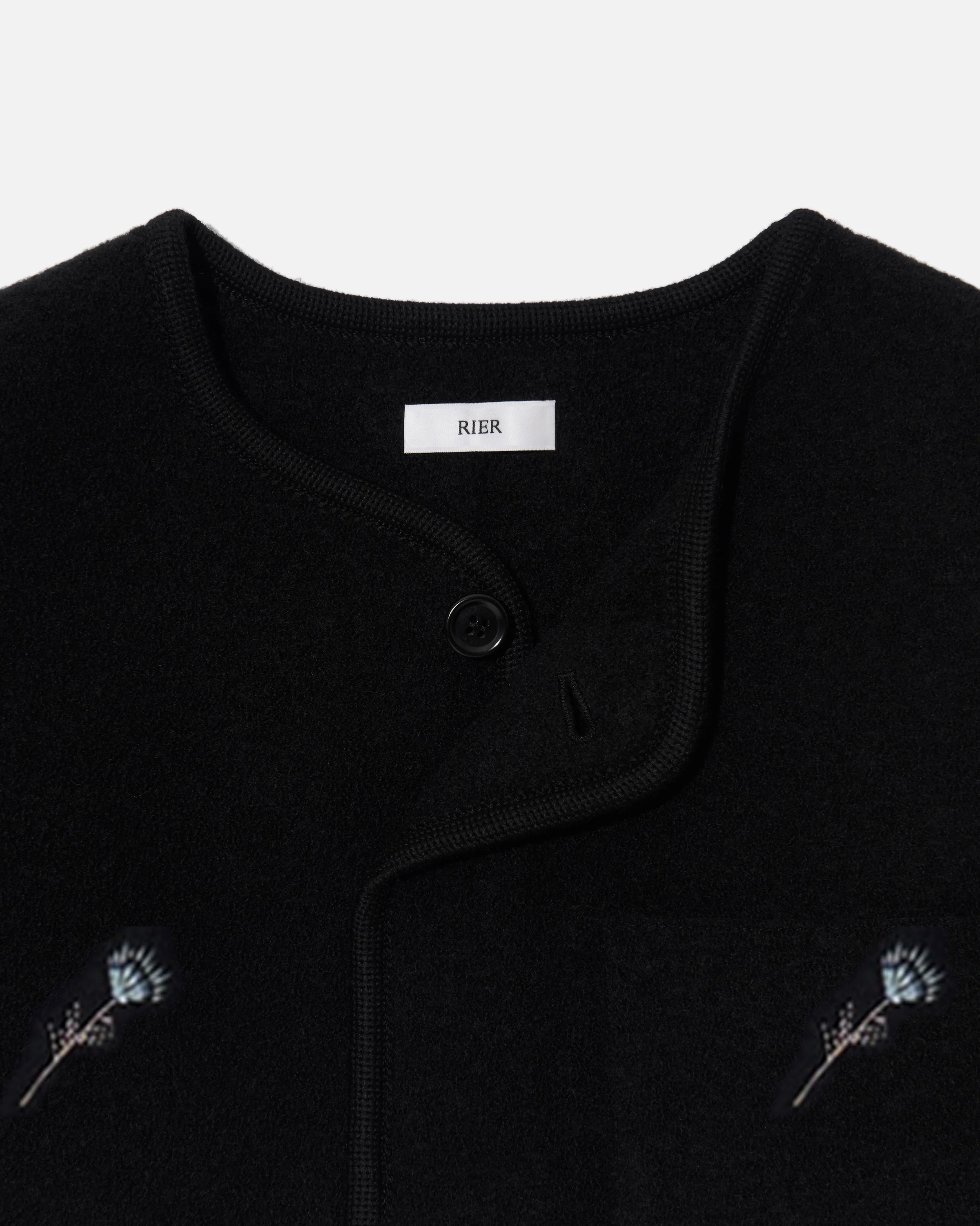 Walker light gilet crop thistle black - Image 3